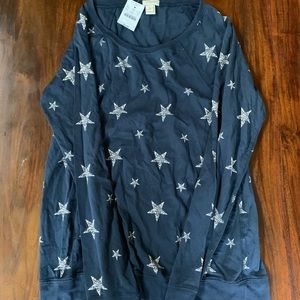 NWT J.Crew star long sleeve